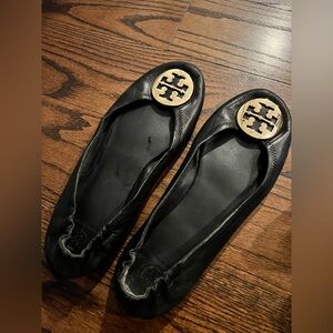 Tory Burch black ballet flats - size 12